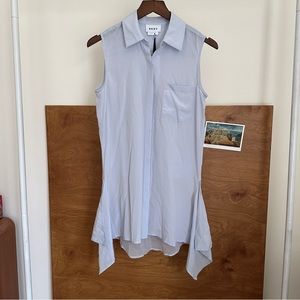DKNY silk blend top